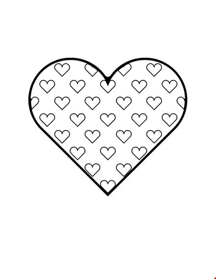 heart shape template | get creative with heart-shaped designs template