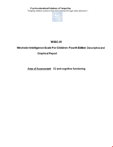 iq chart for verbal and reasoning ability - score your intelligence template