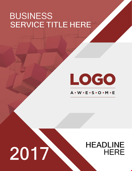 cover page template - professional designs for impressive cover pages template