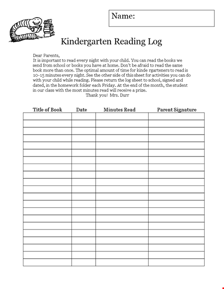 track your child's reading progress with our reading log template template