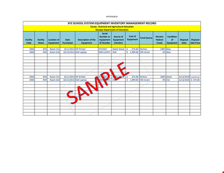 school management template