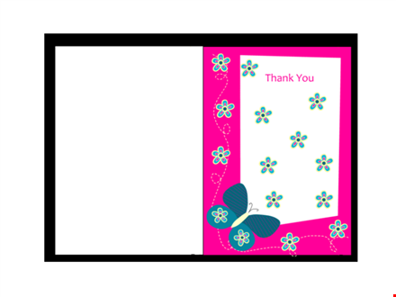 customize and print thank you cards in minutes | document templates template