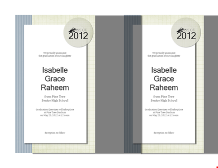 custom graduation invitations | download templates now template