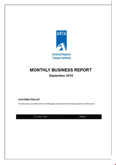 company monthly budget sample template