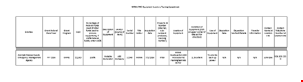 equipment inventory tracking spreadsheet template