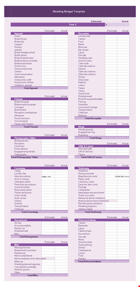 wedding budget template excel aybpqqycb template