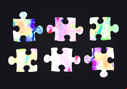 puzzle piece template - create stunning puzzles effortlessly template