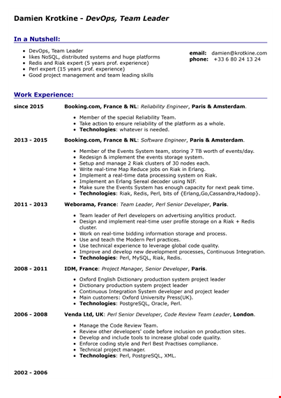 senior curriculum vitae template