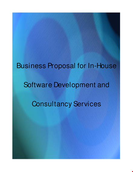 business plan of software house