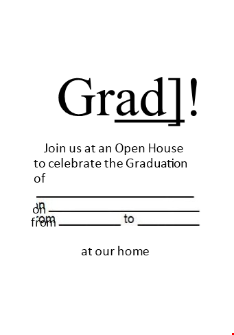 customize your graduation celebrations with our invitation templates template