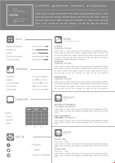 construction resume template - professional samples & examples template