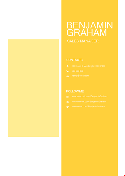 create an impressive experience resume that gets noticed template