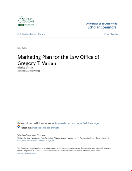 law firm marketing plan template - a comprehensive guide for your varian law practice template