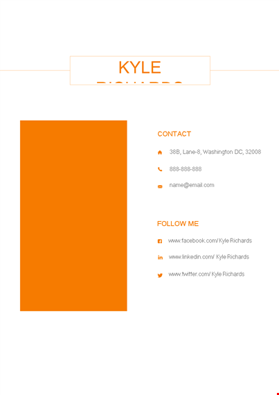 create a professional resume | easy-to-use templates template