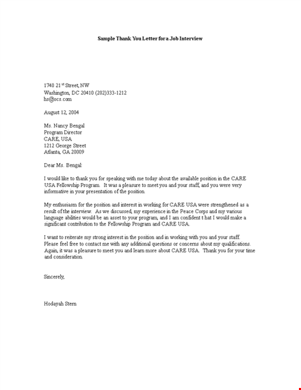 job follow up letter template template