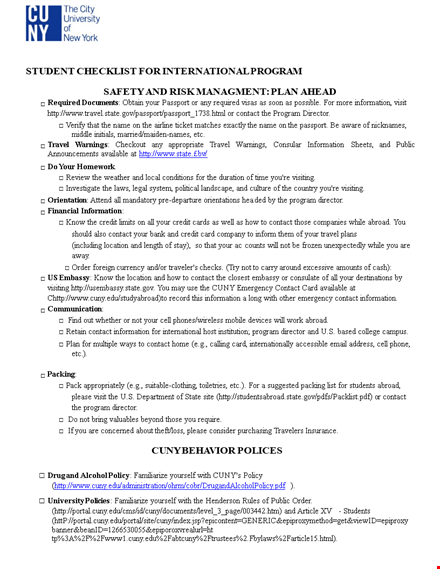 packing list template - essential information, contact, and state details template