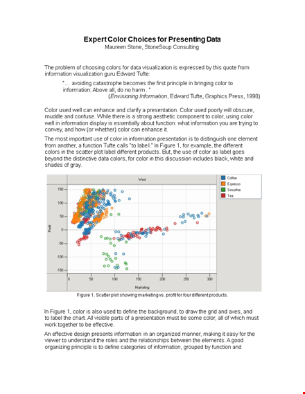 excel chart color template