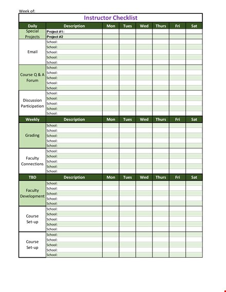 daily work checklist template - stay organized and productive with our easy-to-use tool template