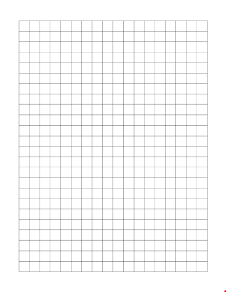 large centimeter grid paper template