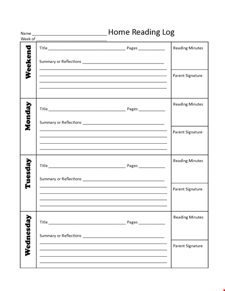 effortlessly track and improve your reading with our reading log template template