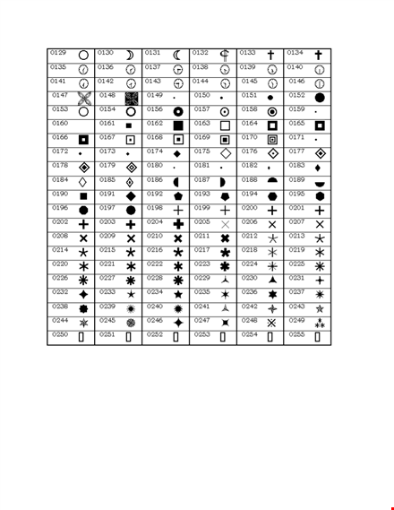 wingdings translator template - easy to use and download template