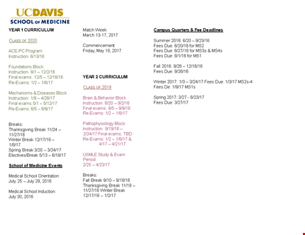 personal medical calendar - manage your exams and breaks template