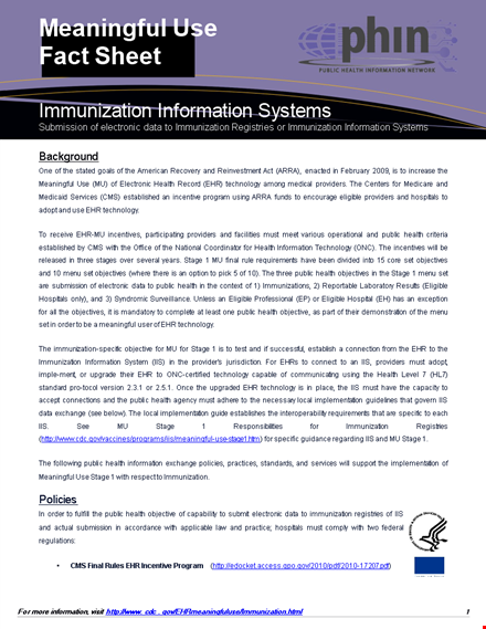 get immunized with our fact sheet template - download now! template