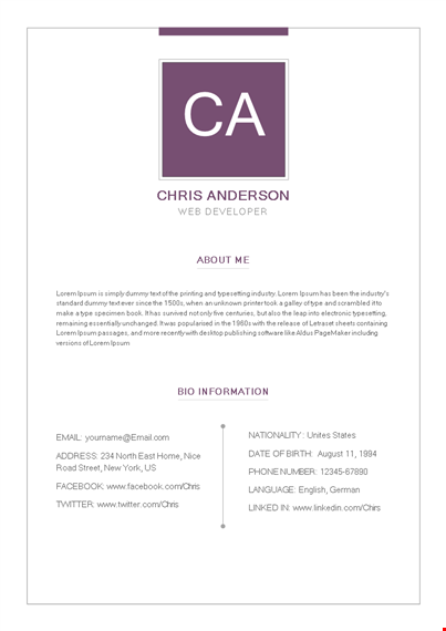 professional it resume template | craft an impressive it resume template