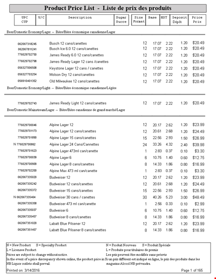 download free product price sheet pdf template - rdkatjcc | sauvignon | cabernet template