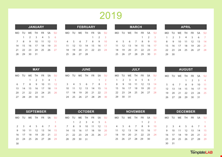 yearly calendar template - create your custom calendar for january, february, and march template