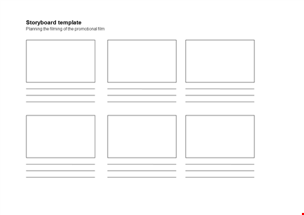 proposal storyboard template template