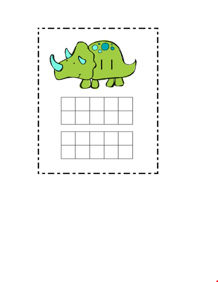 ten frame template - free printable for learning numbers and counting template