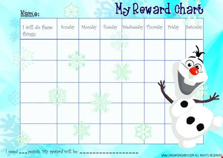 frozen reward template