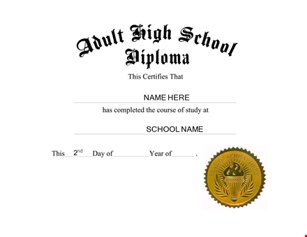 custom diploma templates - create your own template