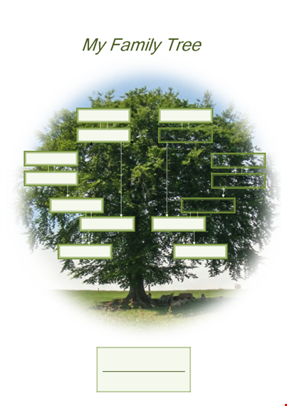 build your family tree easily with our template | free download template