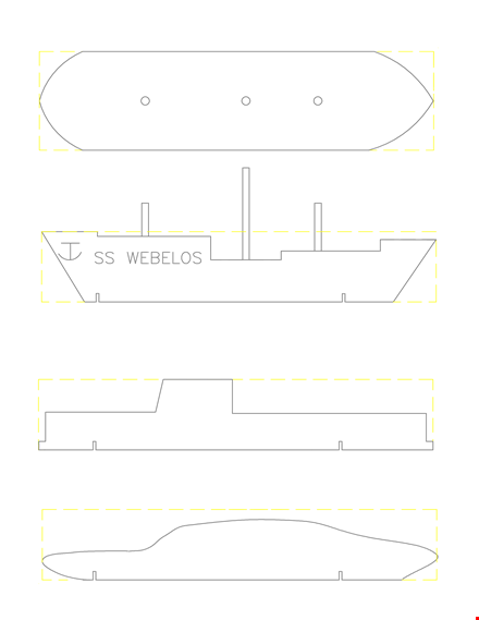 pinewood derby templates - free download, easy-to-use template