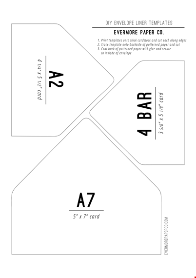 get customizable envelope template - free download template