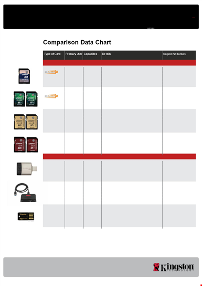 comparison chart template - easily compare options with a professional comparison | flash upgrade template