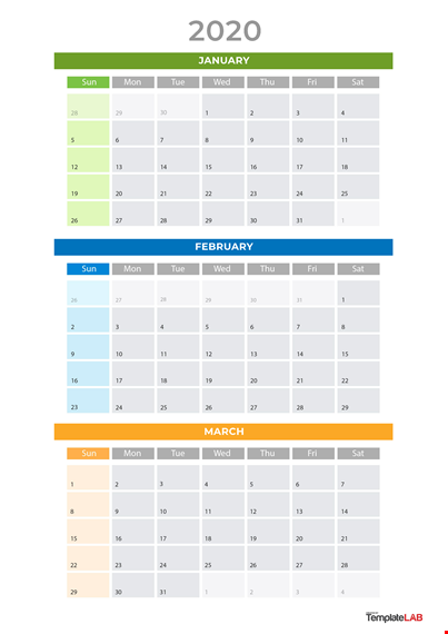 get the best quarterly ver template for february, january, and march template