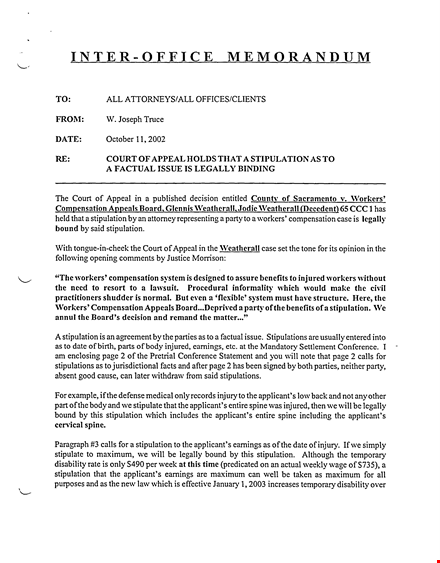 interoffice legal memo template template