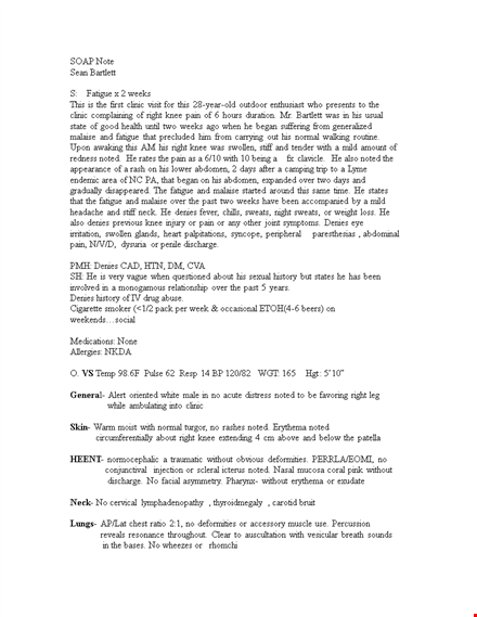 soap note template word format download template