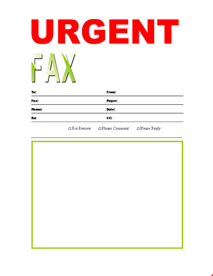 get easy to use fax cover sheet template template