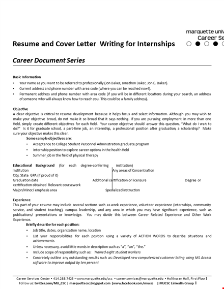 Formal Cover Letter Heading Example