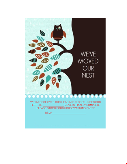 housewarming invitation template, customizable designs template