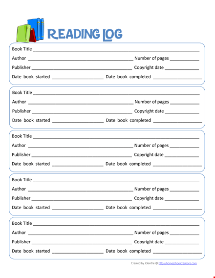 track your reading habits with our reading log template template