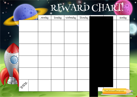 reward chart for kids - fun and effective behavior tracking tool template