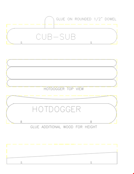 pinewood derby templates - download high-quality designs for your racecars template