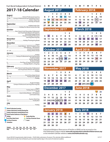 professional yearly calendar with holidays - plan for learning early template