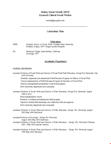 graduate resume template