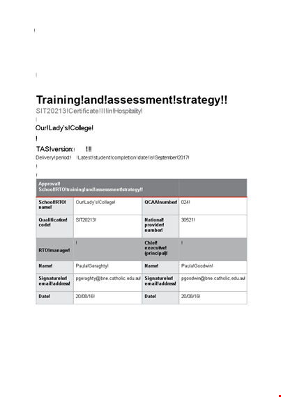 hospitality service training certificate template